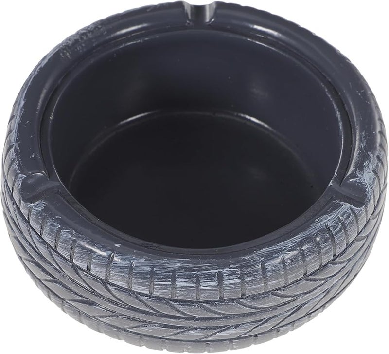 كابيلوك تصميم إطارات منفضة سجائر محمولة حامل رماد مكتبي أسود - Image 1